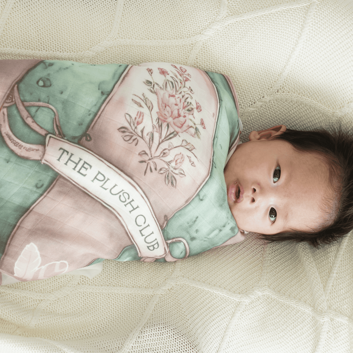 Owl Voyage Swaadle, Bib and Pillow Combo