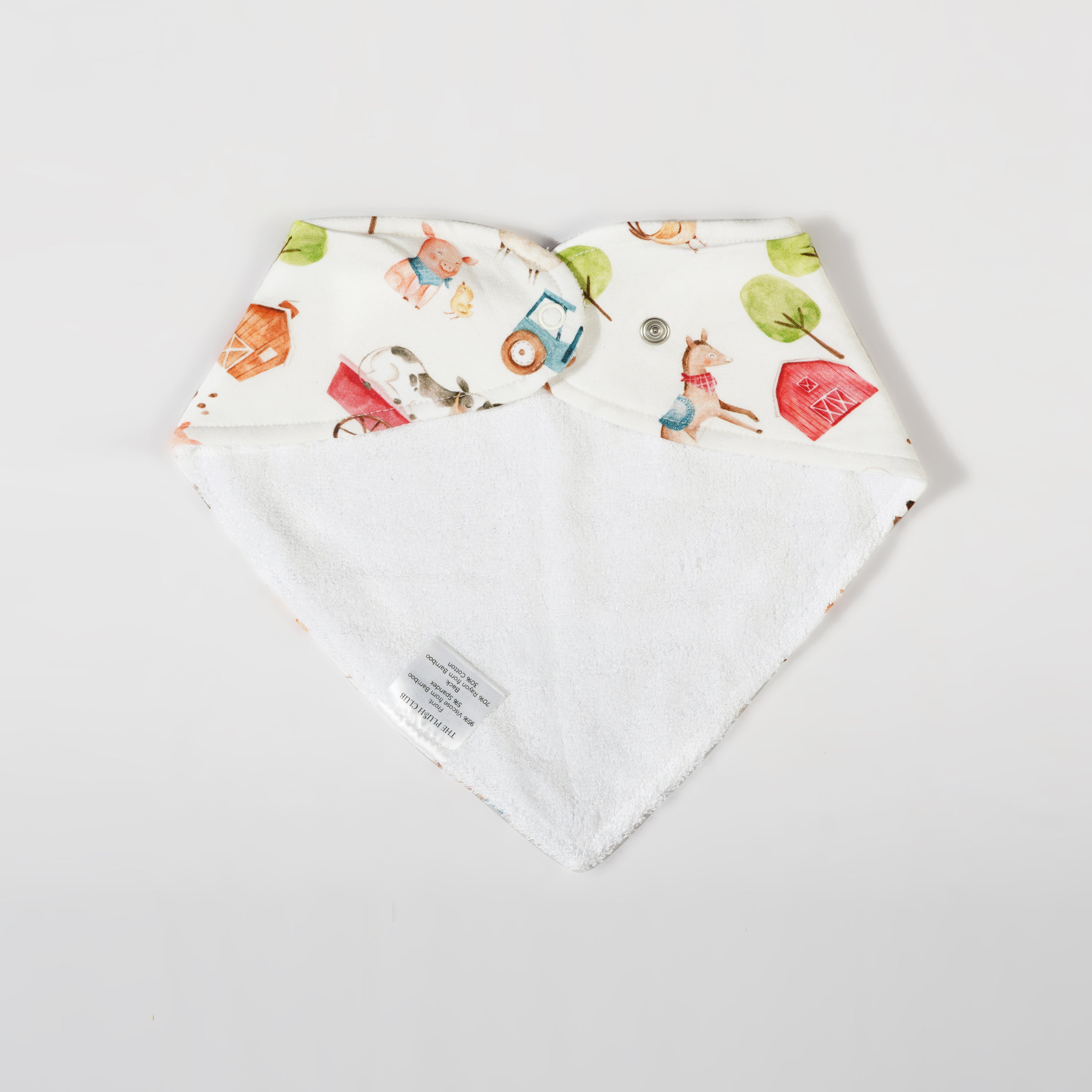 Farm Buddies Bandana Baby Bib
