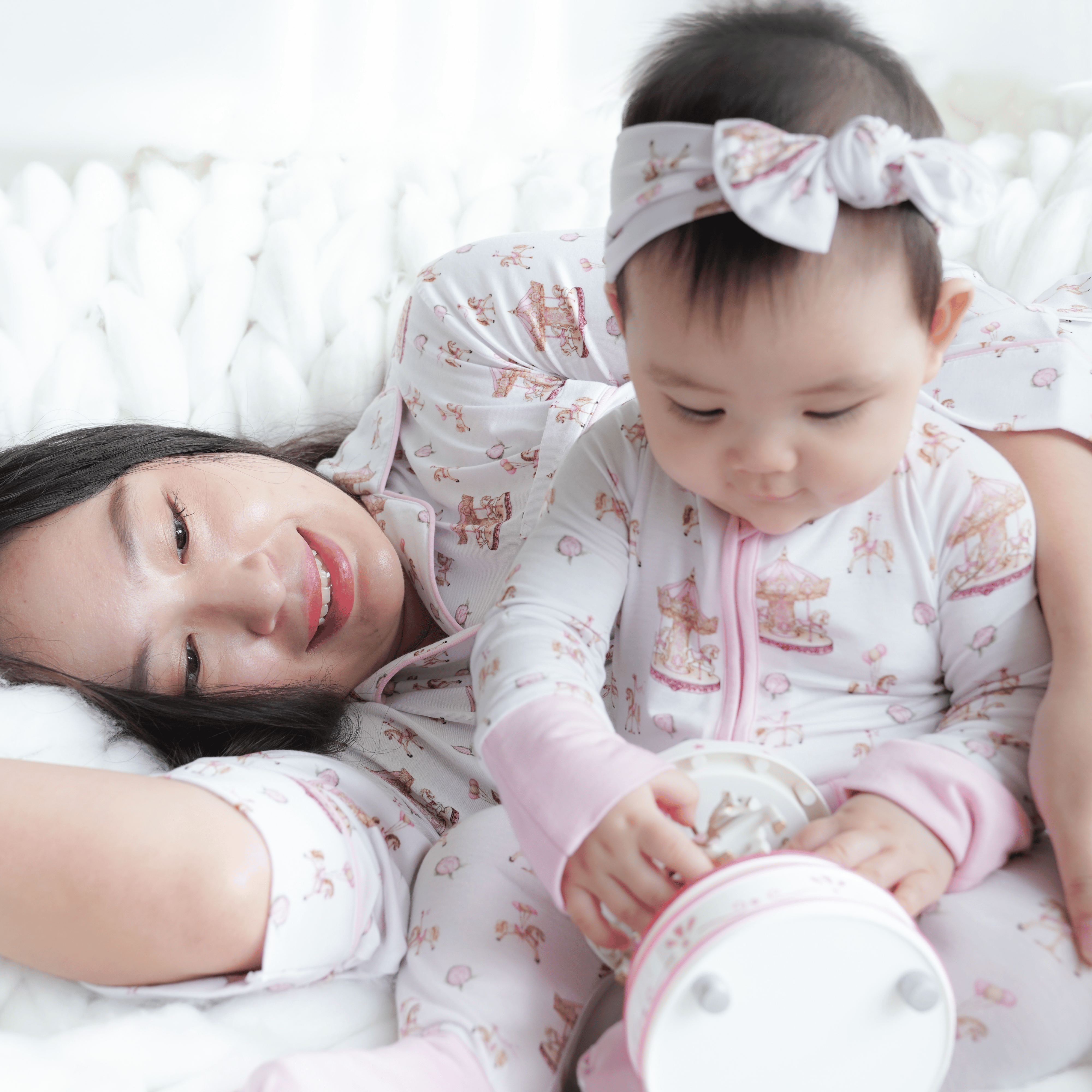 Carousel Rose Headband