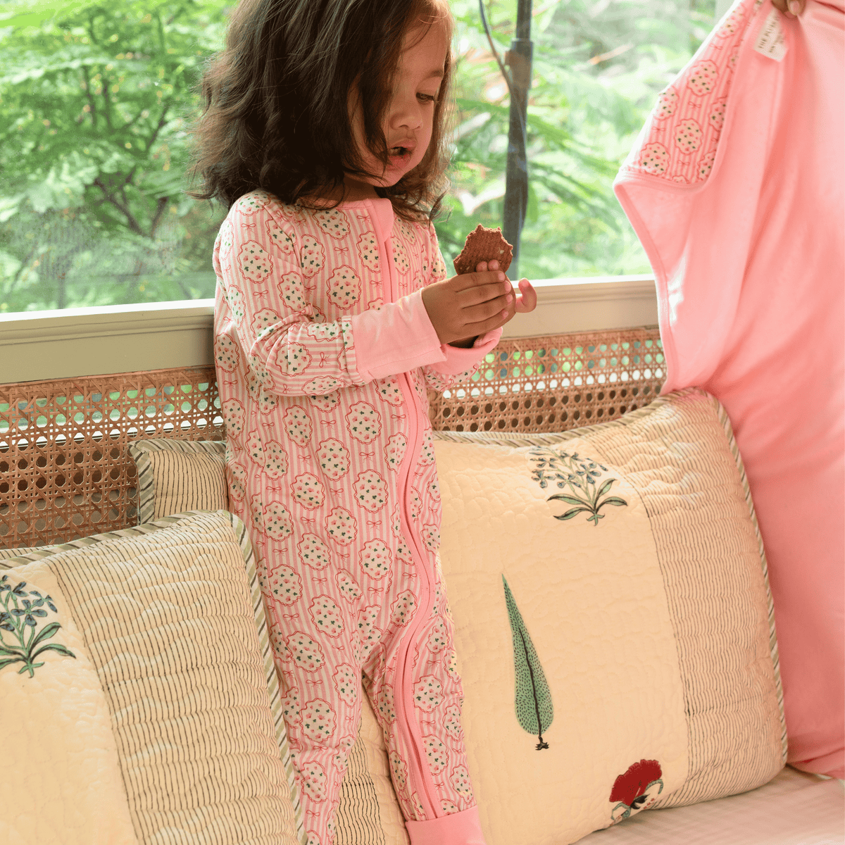 Blossom Tales Long Sleeves Zipper