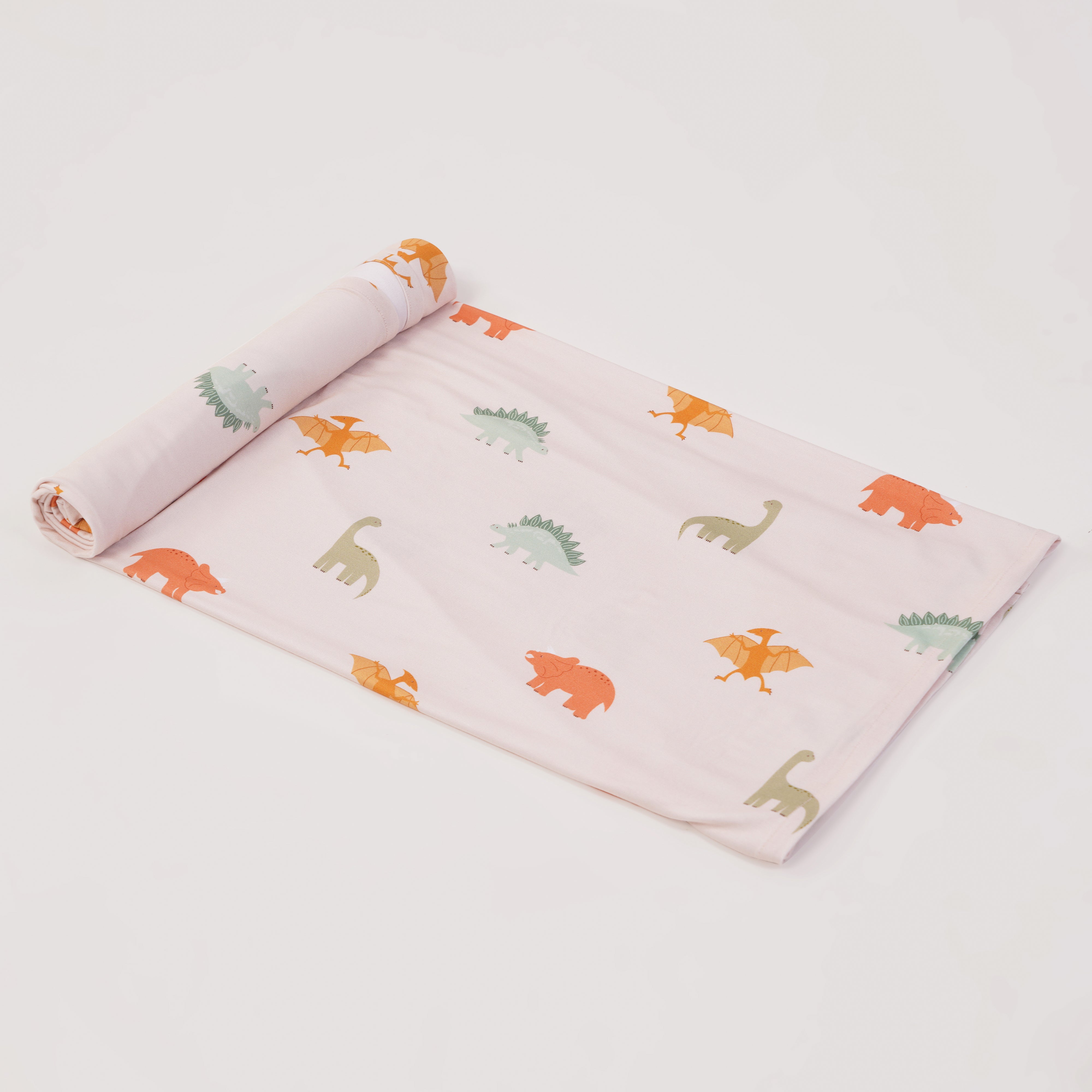 Dino Dreams Swaddle and Hat Set