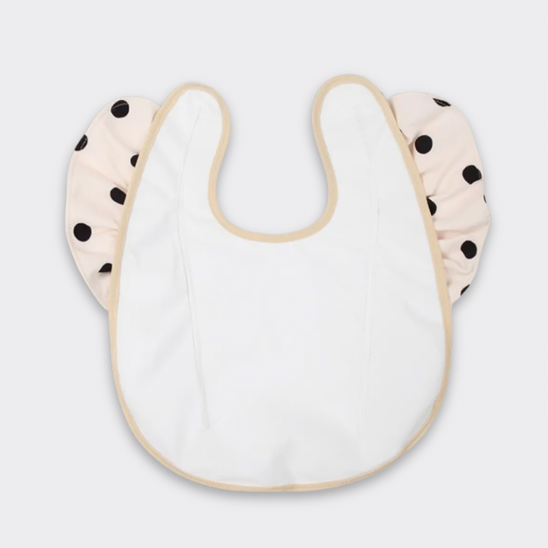 Polka Dot Waterproof Feeding Bib