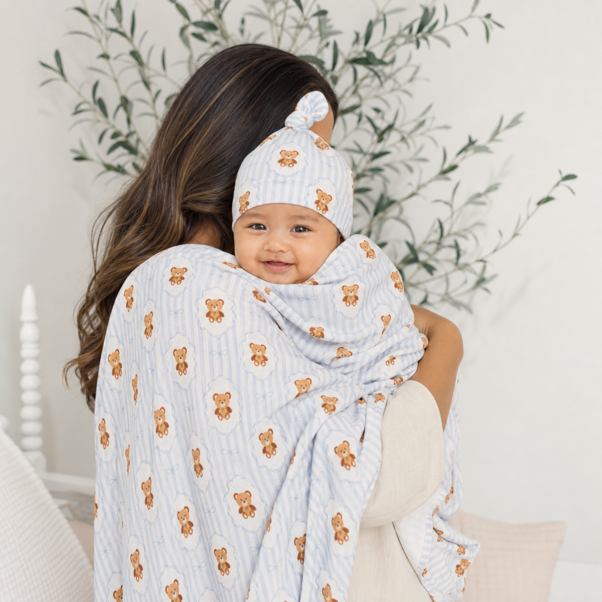 Teddy Tales Beanie (Baby boy hat)