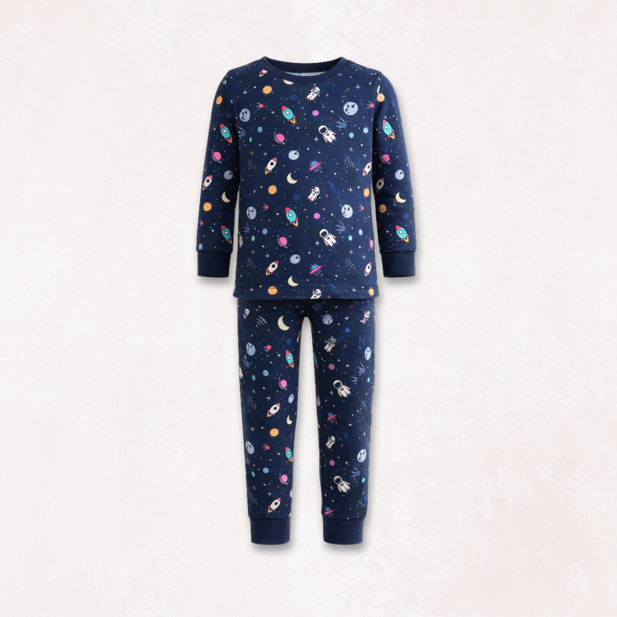 Cycle Safari & Rocketship Pajama Set Combo