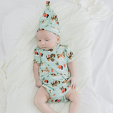 Puppy Love Blue Newborn Onesie