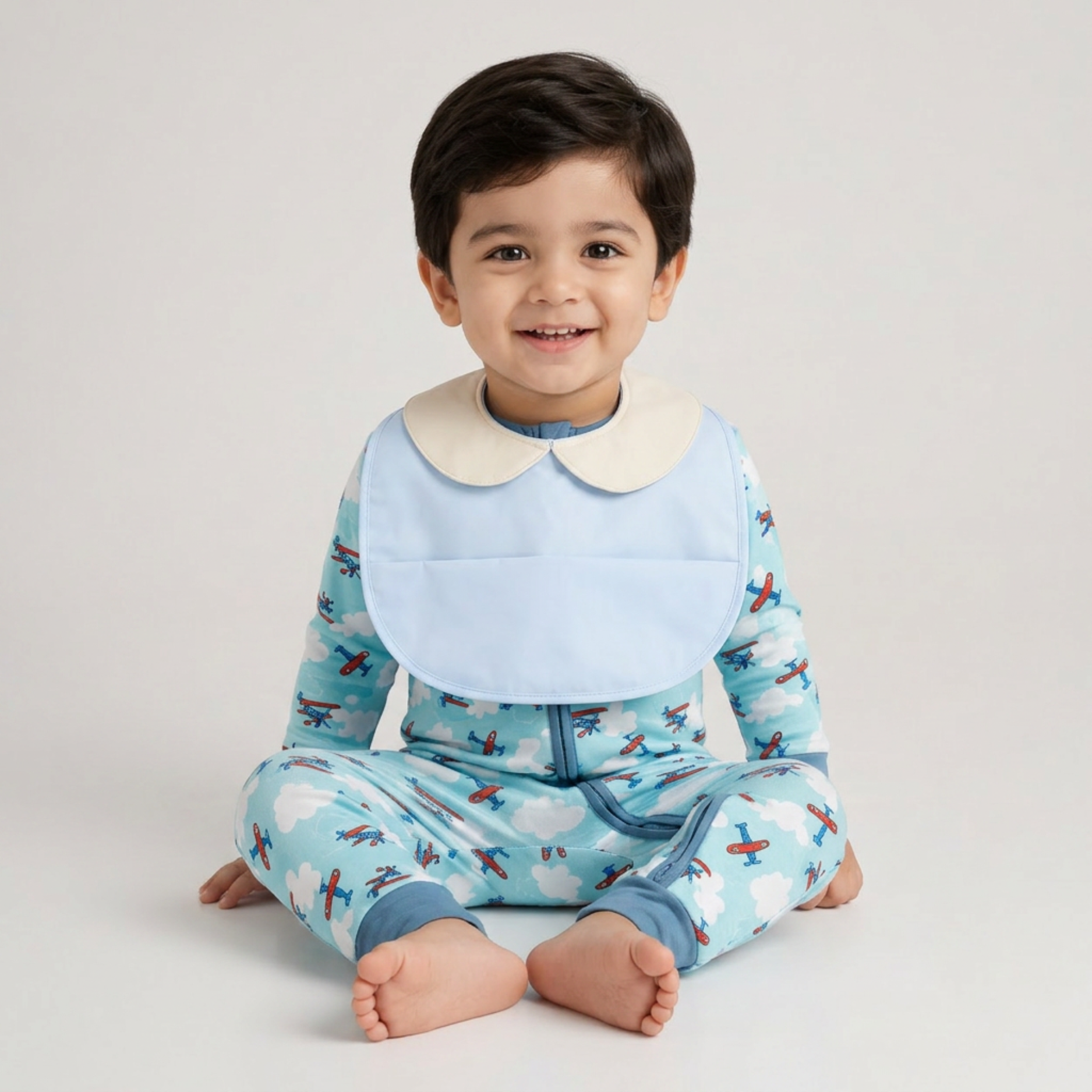 Bluebell Waterproof Feeding Bib