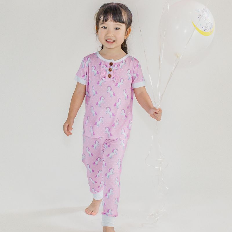 Unicorn Wonderland Cloud Blanket and Pajama Set Combo