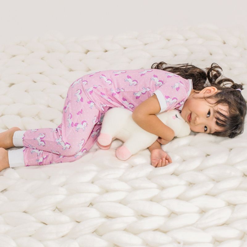 Unicorn Wonderland Cloud Blanket and Pajama Set Combo