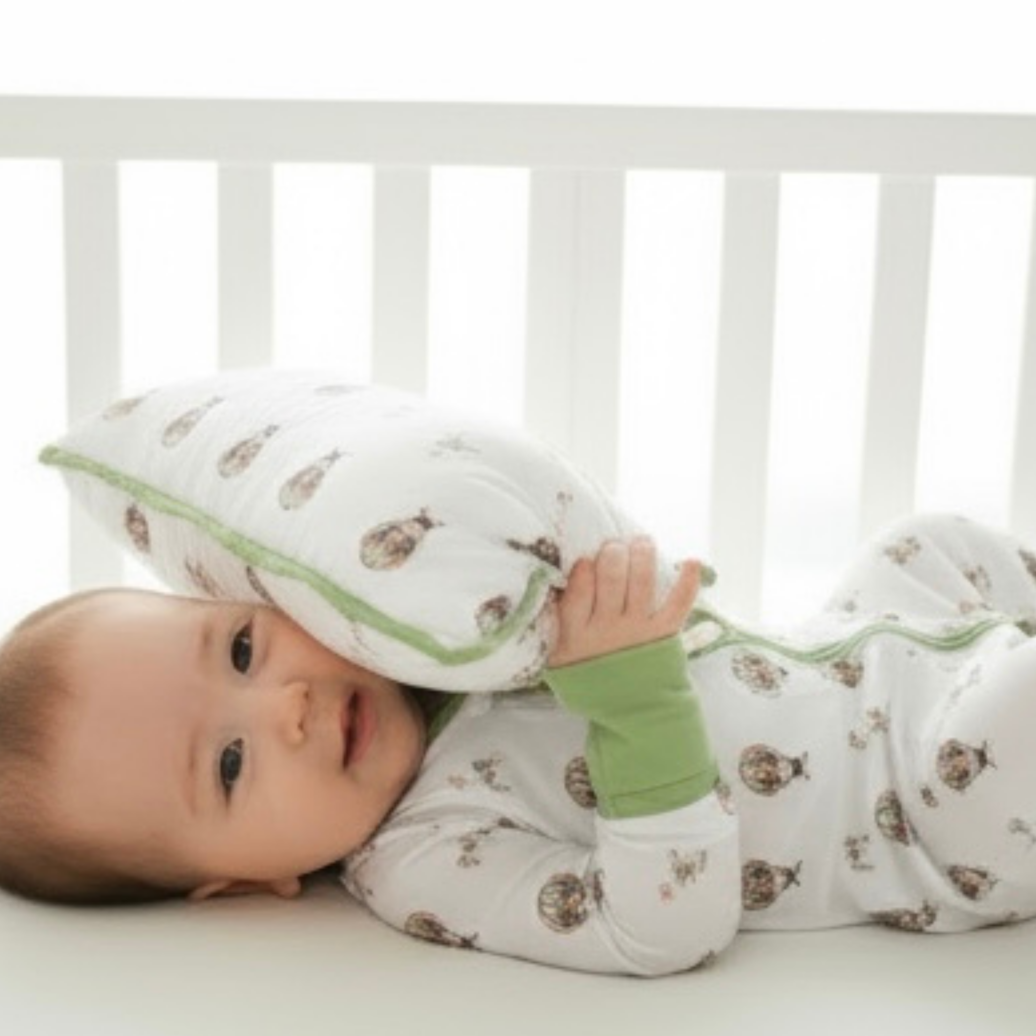 Owl Voyage Plush Sleep Buddy Pillow, Onesie and Owl Voyage Muslin Bamboo Swaddle