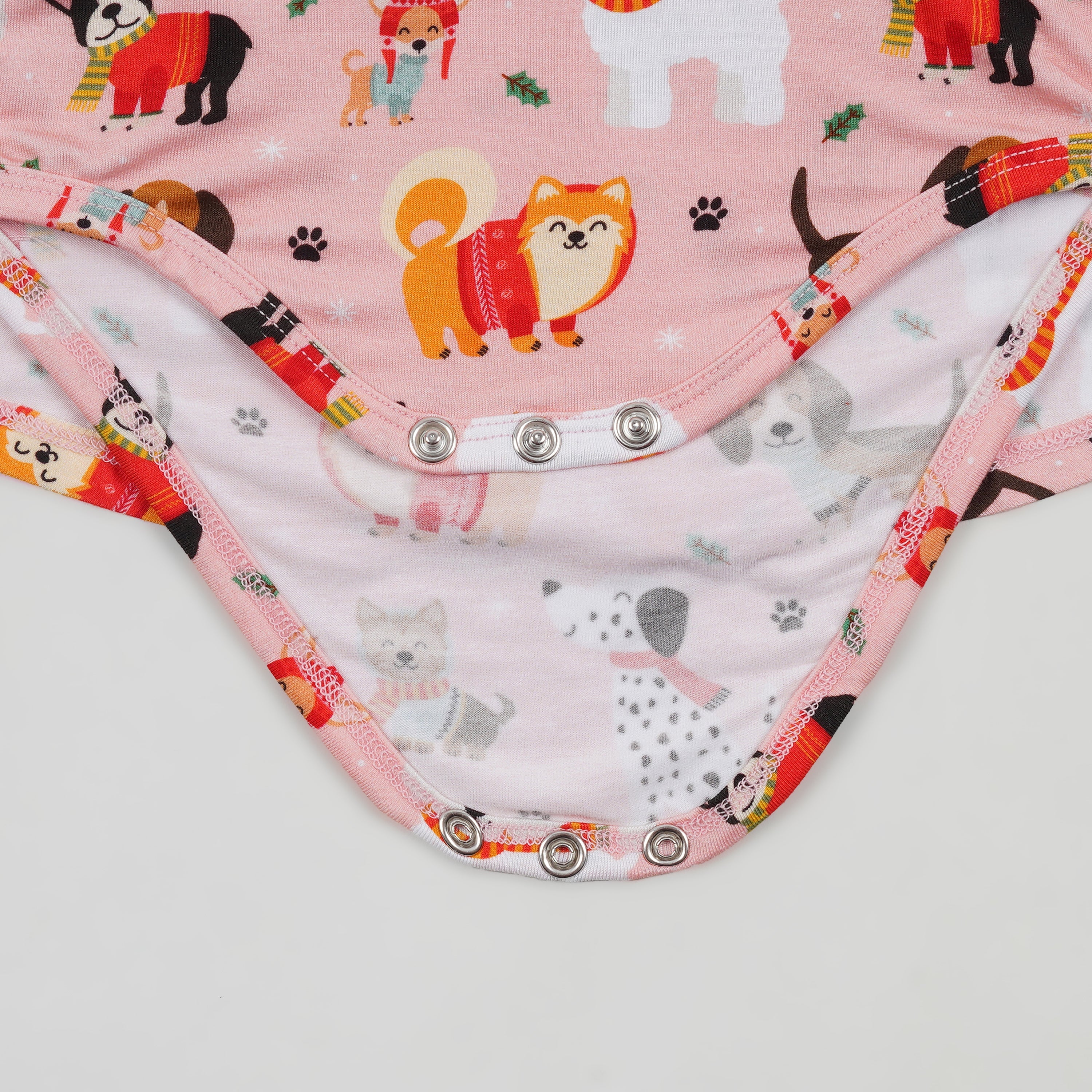 Puppy Love Pink Bodysuit Twirl Baby Girl Dress