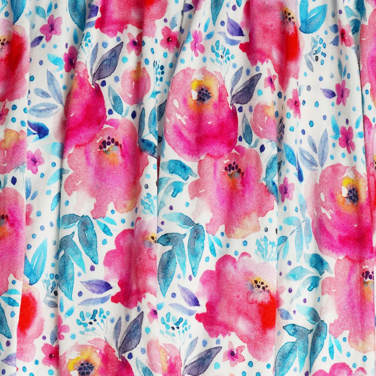 Pink Rose Bodysuit Twirl Baby Girl Dress