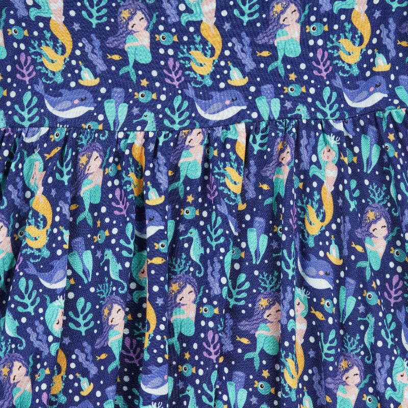 Mermaid Dreams Swaddle Blanket and Headband Set