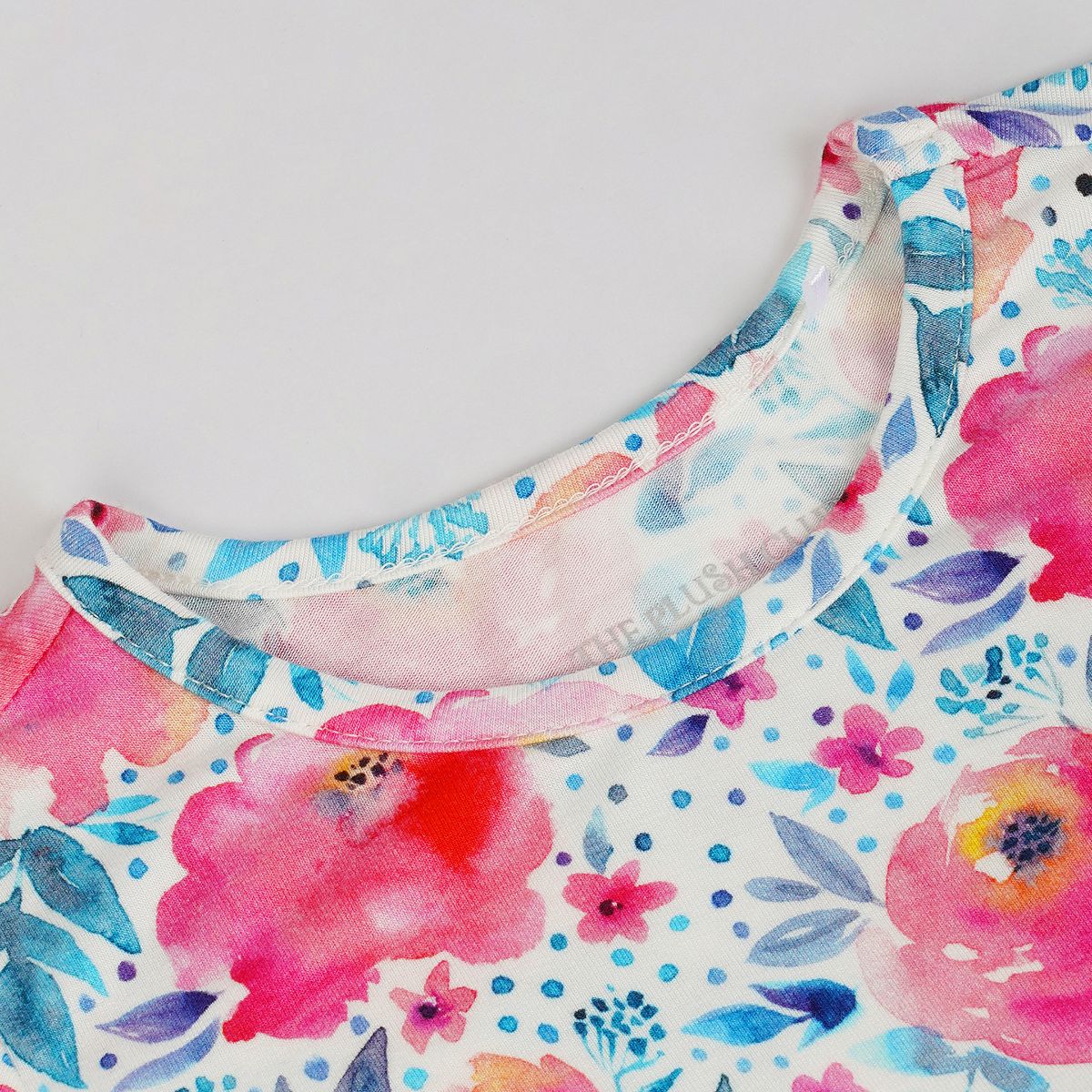 Pink Rose Bodysuit Twirl Baby Girl Dress