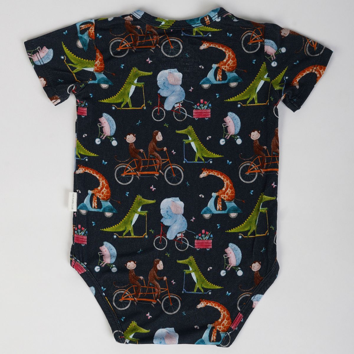 Cycle Safari Newborn Onesie