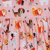 Puppy Love Pink Bodysuit Twirl Baby Girl Dress