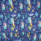 Mermaid Dreams Bodysuit Twirl Baby Girl Dress
