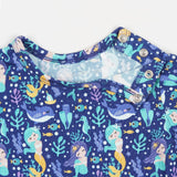 Mermaid Dreams Bodysuit Twirl Baby Girl Dress