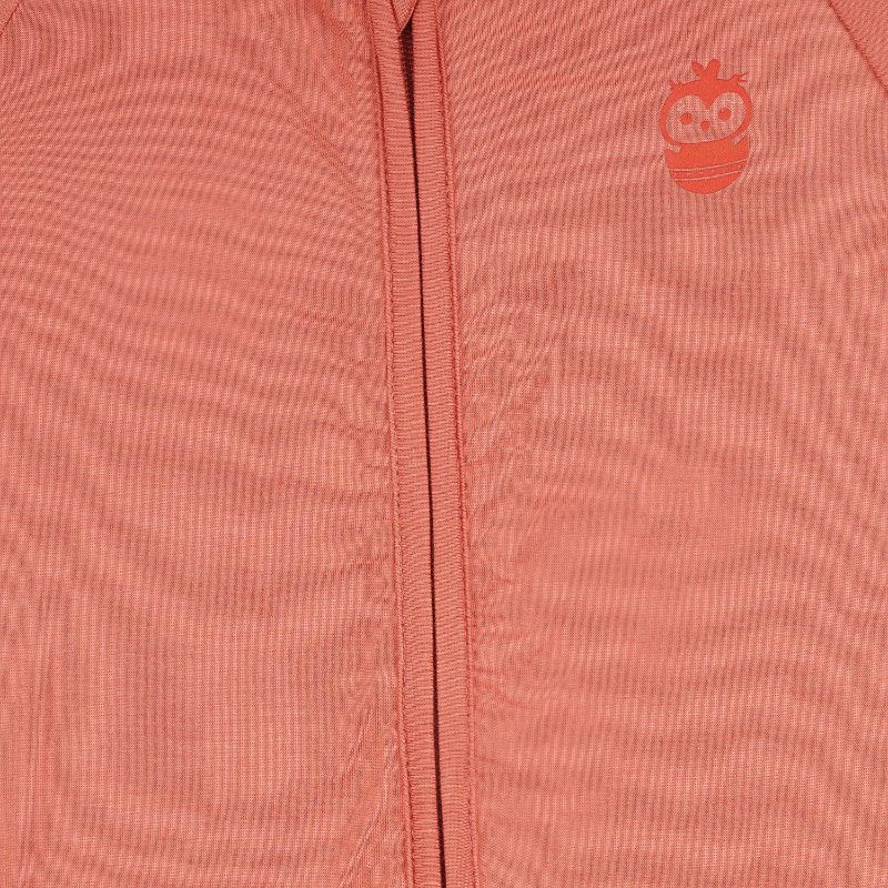 Copper Kiss Half Sleeves Zipper Romper For Baby