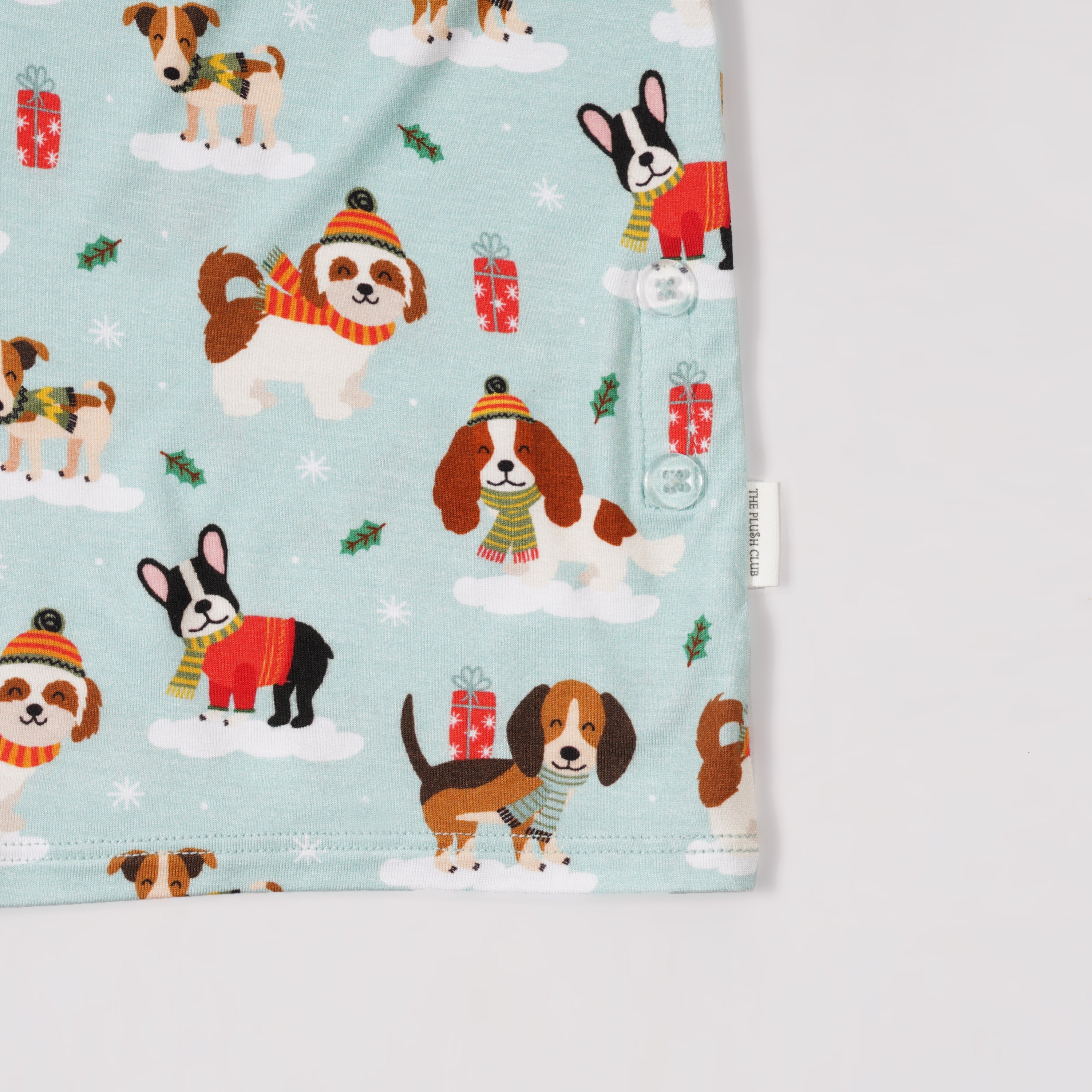 Puppy Love Blue Kids Pyjama Set