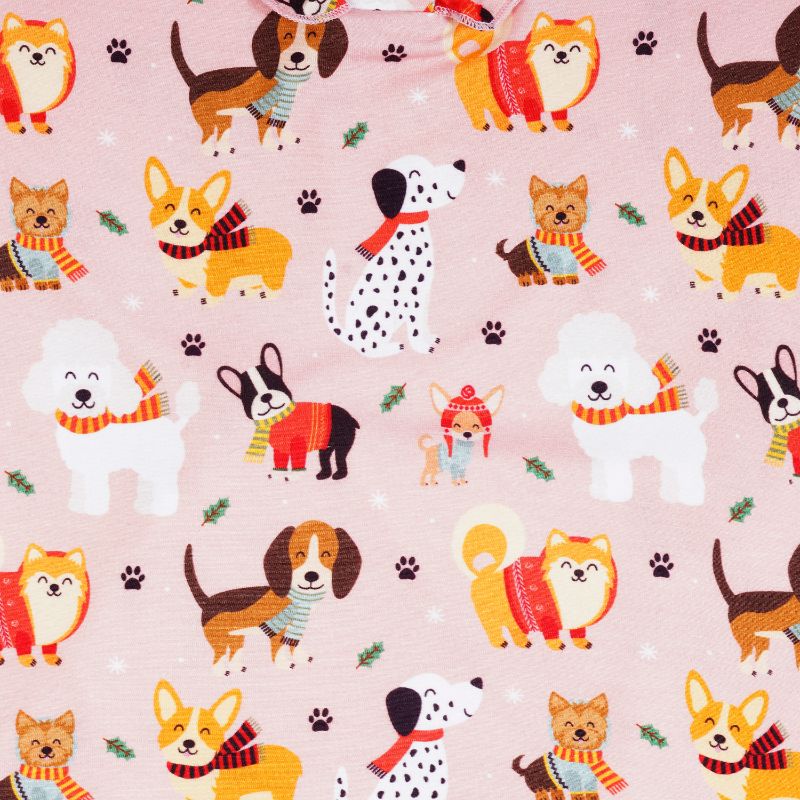 Puppy Love Pink Kids Pyjama Set