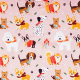 Puppy Love Pink Kids Pyjama Set