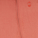 Copper Kiss Half Sleeves Zipper Romper For Baby