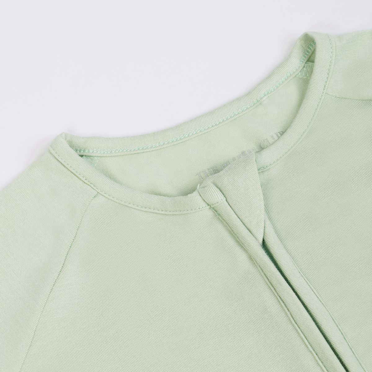 Signature Long Sleeves Zipper Romper For Baby (Mint Green)