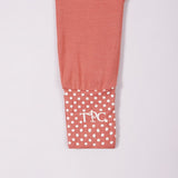 Copper Kiss Long Sleeves Zipper Romper For Baby