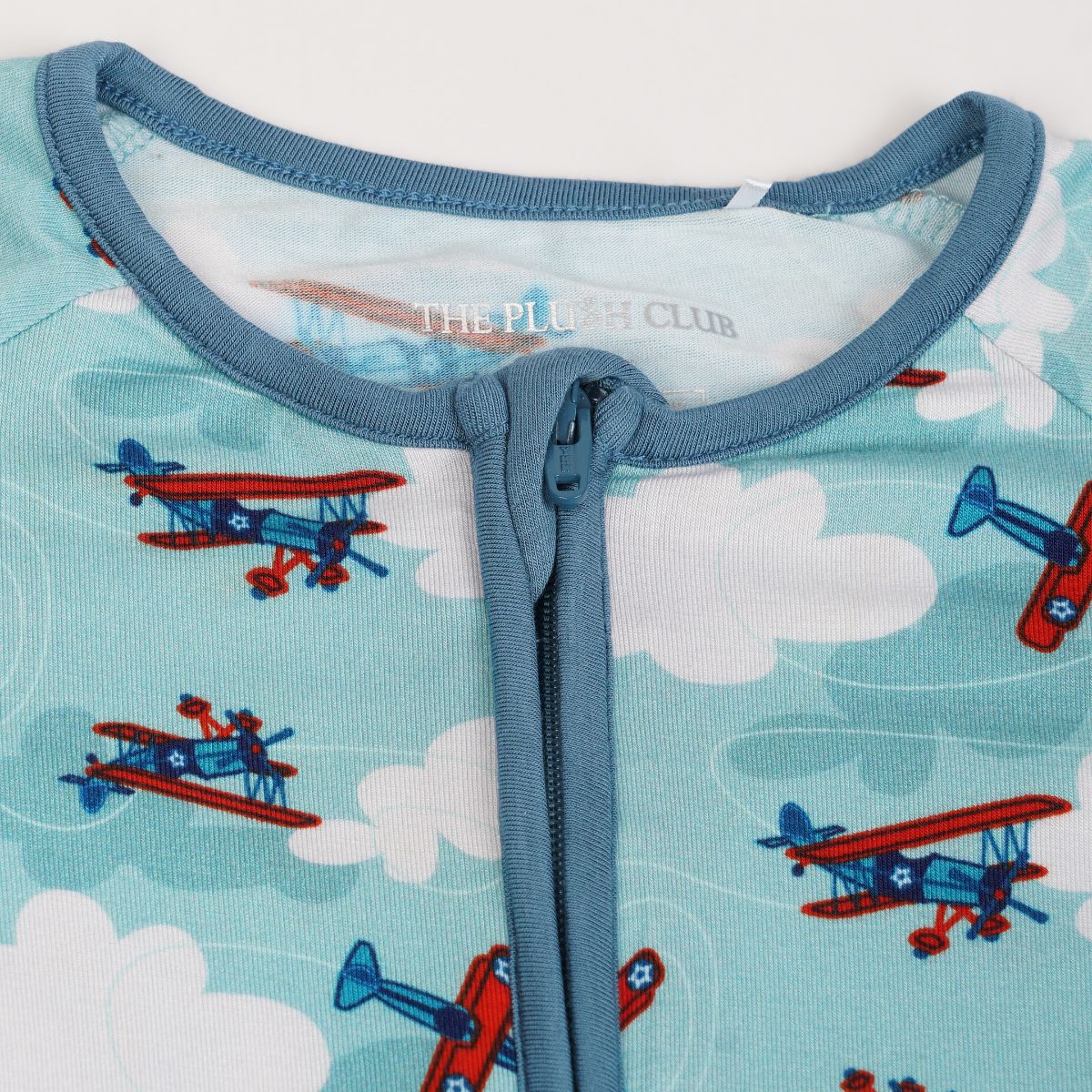 Jet Set Go Long Sleeves Zipper Romper For Baby