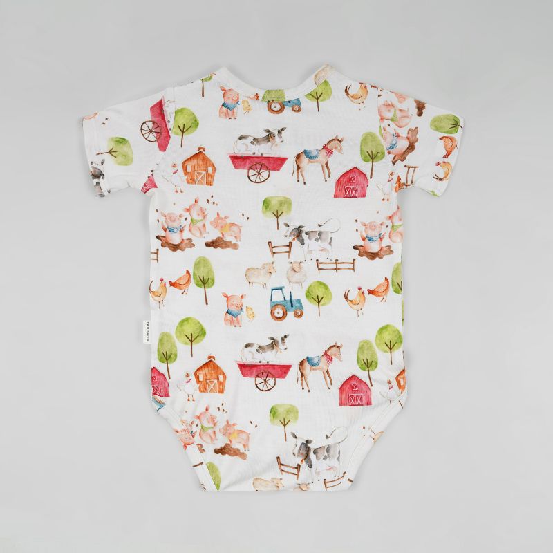 Farm Buddies Newborn Onesie