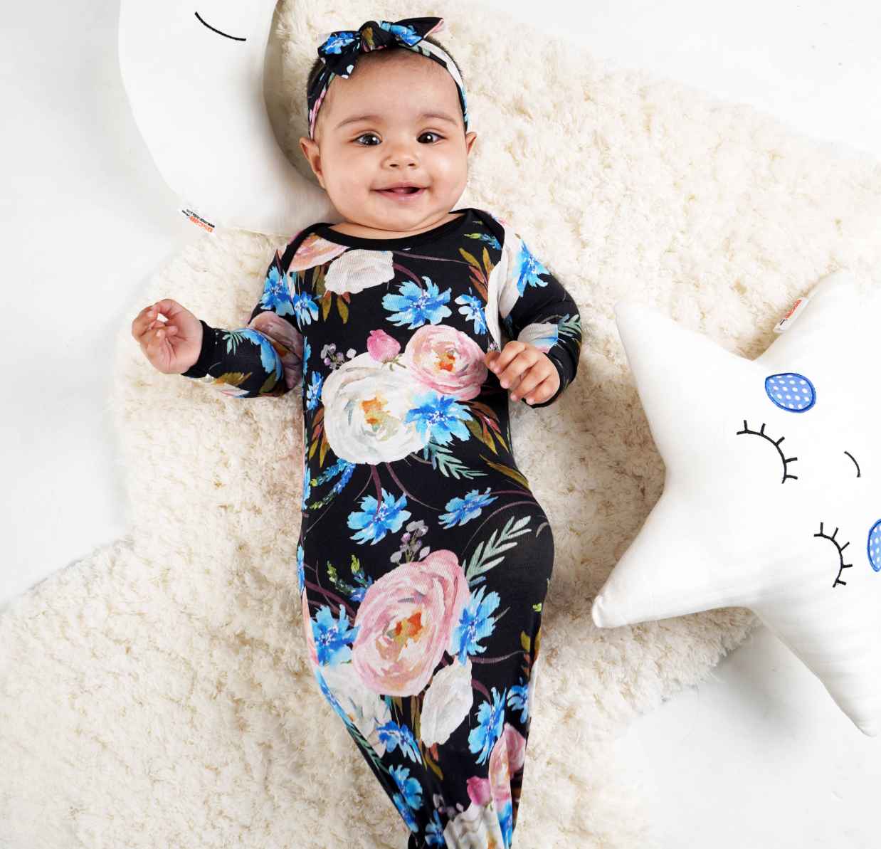 Blackrose Baby Girl Headband