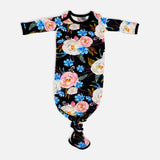 Blackrose Newborn Baby Toffee Knot Gown  Bodysuit