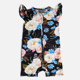Blackrose Half Sleeves Zipper Romper For Baby