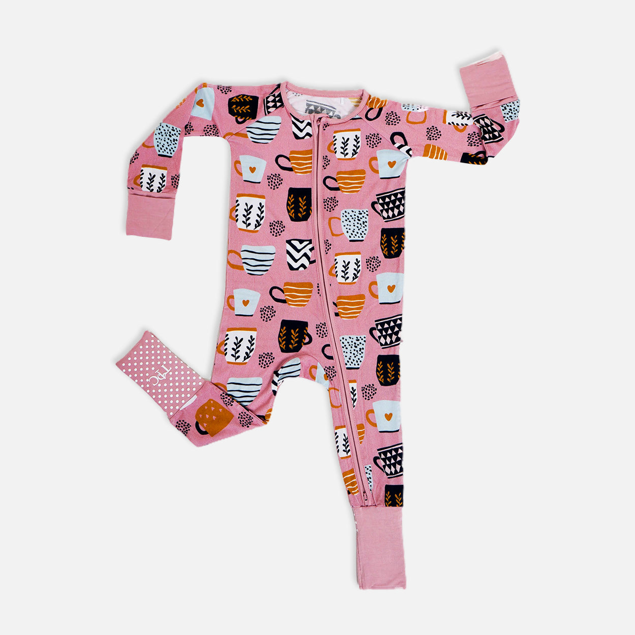 Cocolove Long Sleeves Zipper Romper For Baby