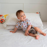 Nordicwild Half Sleeves Zipper Romper For Baby