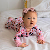 Butterchoc Long Sleeves Zipper Romper For Baby