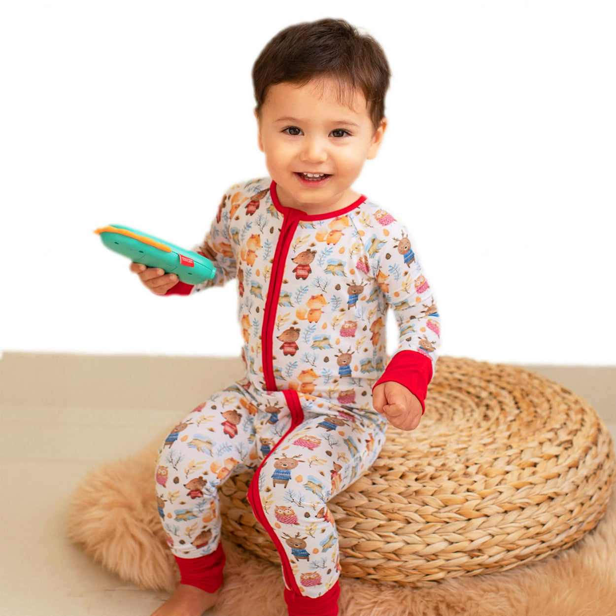 Nordicwild Long Sleeves Zipper Rompers For Baby