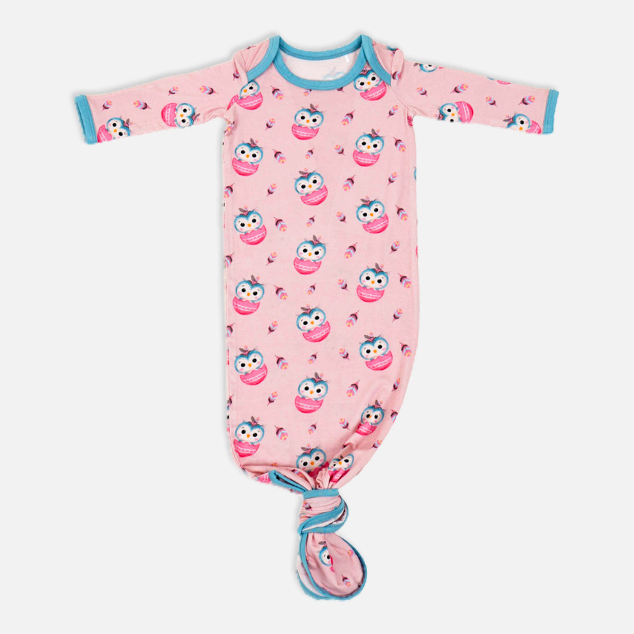 Owlster Newborn Baby Toffee Knot Gown Bodysuit