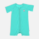 Signature Aqua Blue & Puppy love Blue Half Sleeves Zipper Gift Set