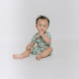 Signature Aqua Blue & Puppy love Blue Half Sleeves Zipper Gift Set