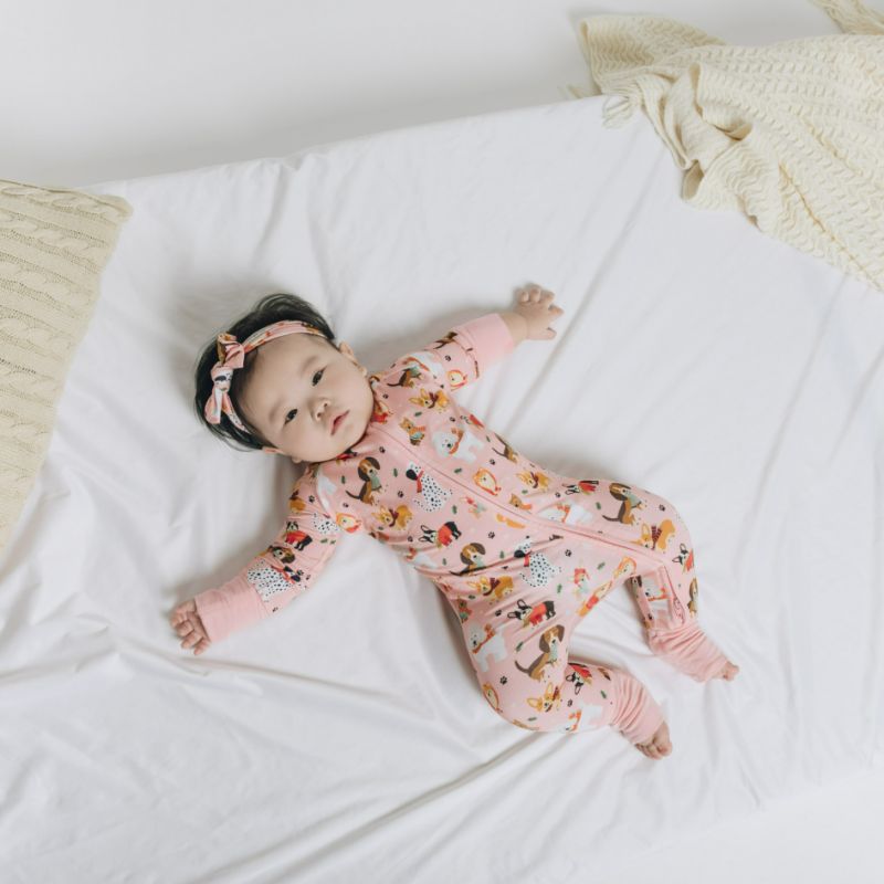 Puppy love Pink & Owlster Long Sleeves Zipper Gift Set