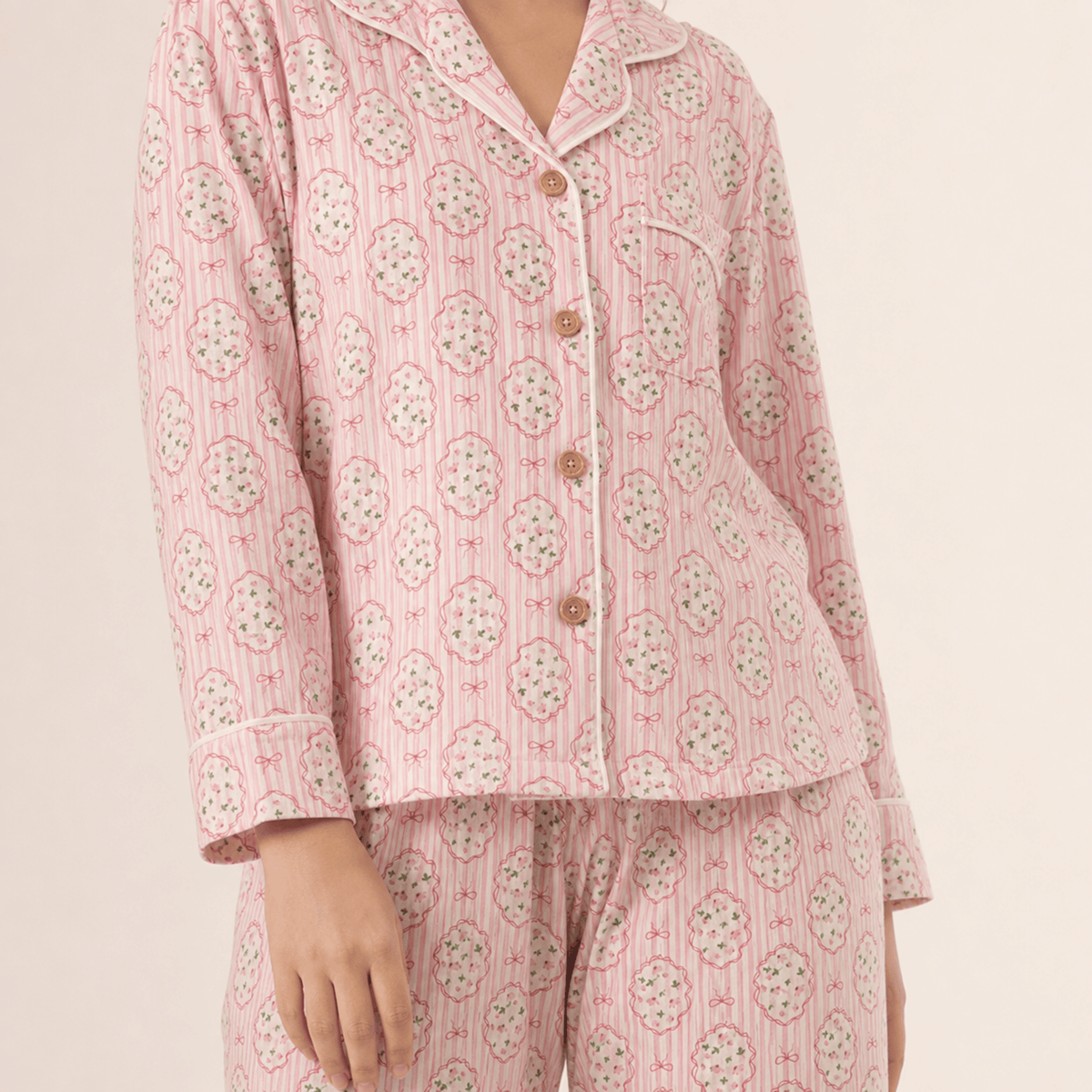 Blossom Tales Adult Pajama Set