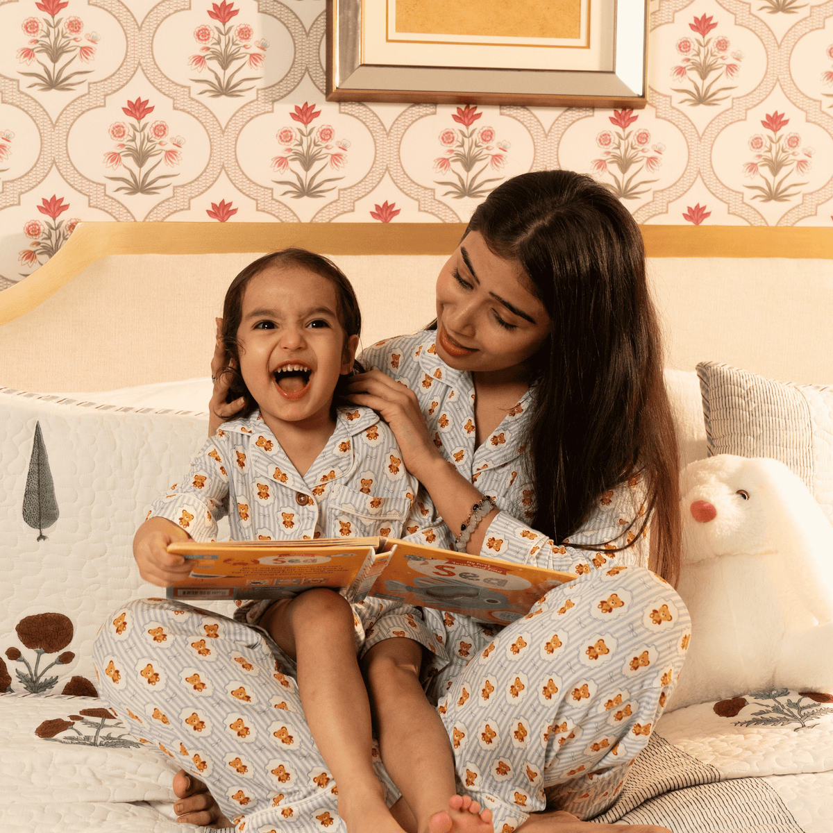 Teddy Tales Half Pajama Set