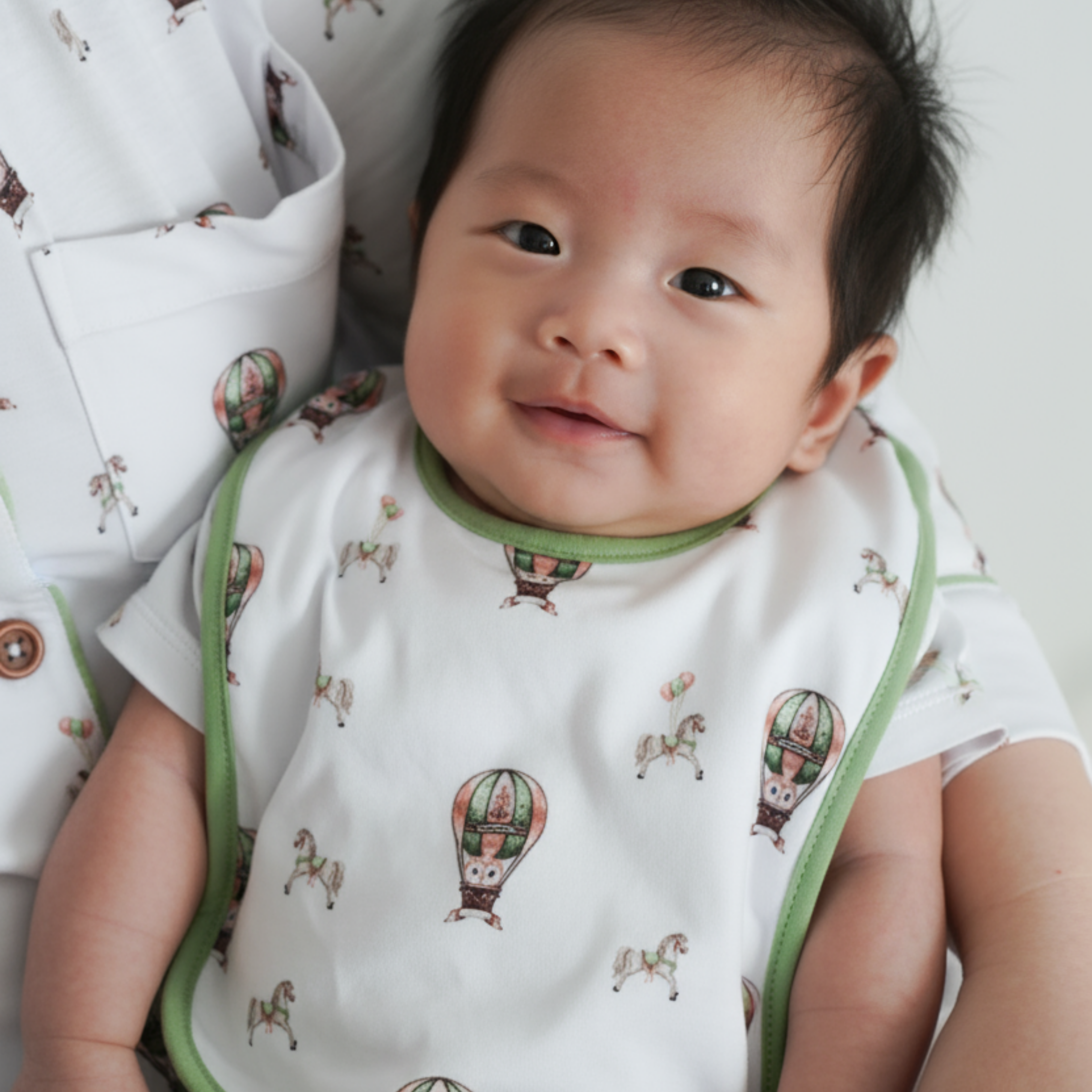 Owl Voyage Bamboo Baby Dribble Bib