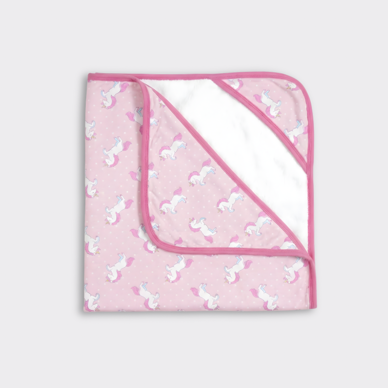 Unicorn Wonderland Bamboo Hooded Towel