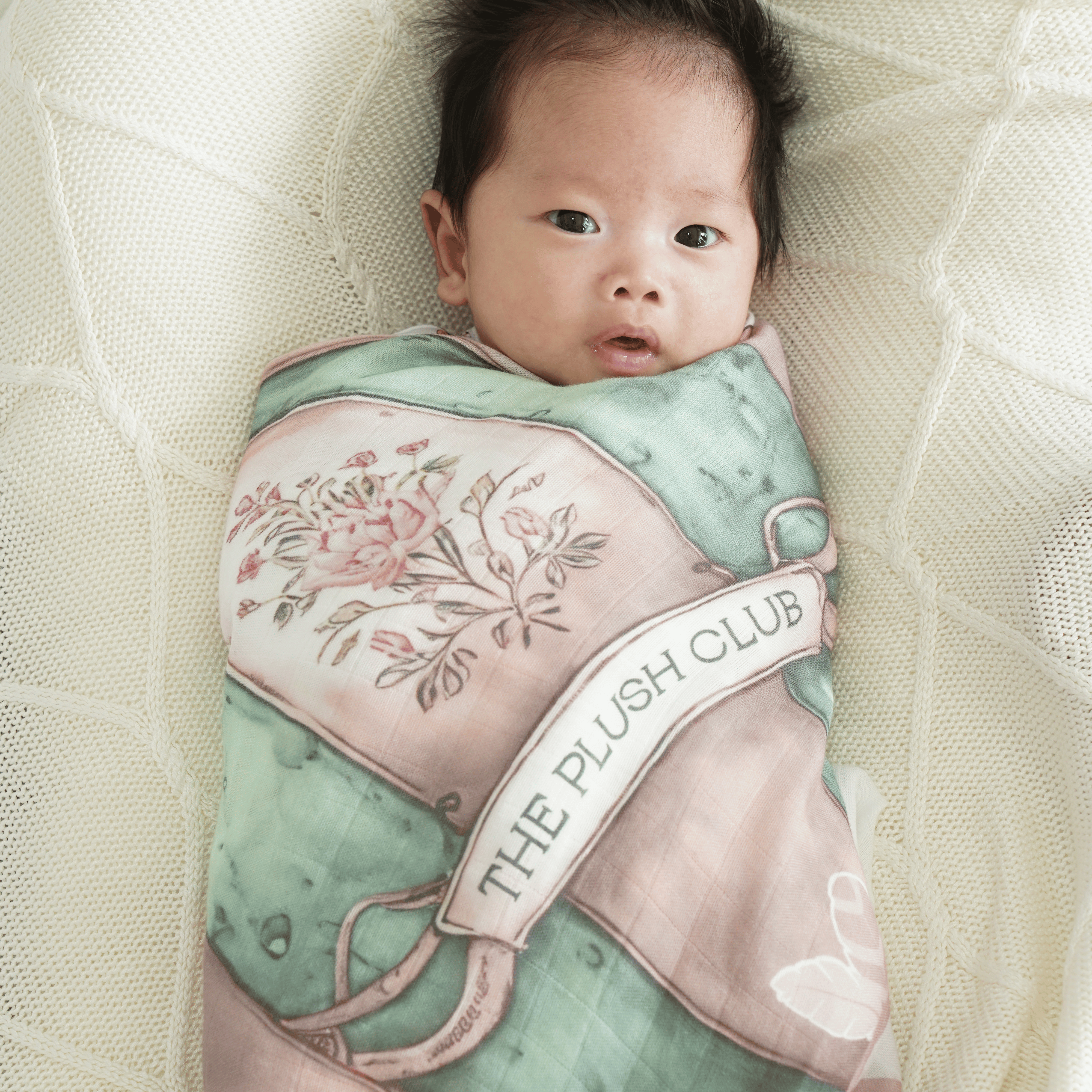 Owl Voyage Swaadle, Bib and Pillow Combo