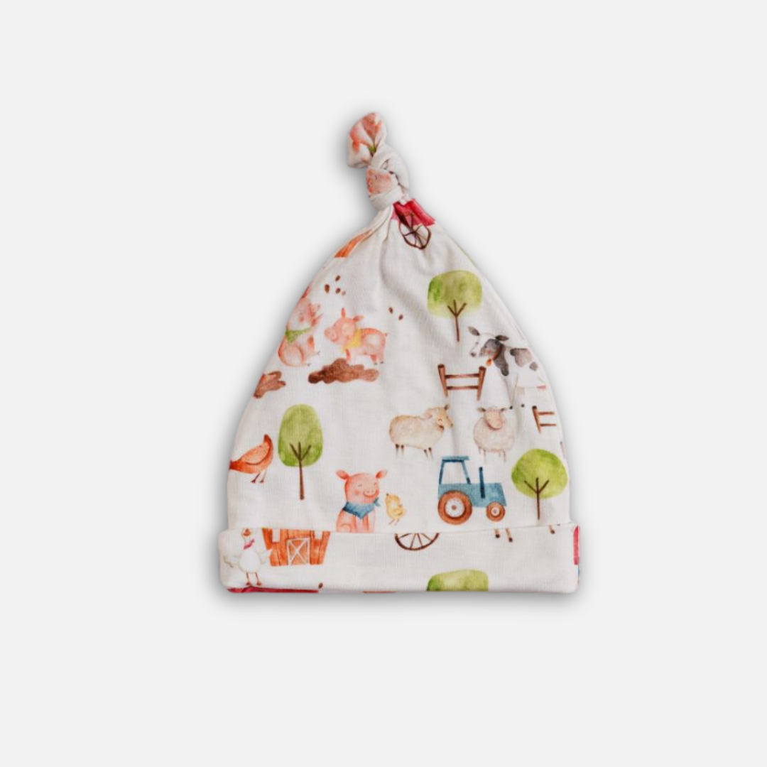 Farm Buddies Baby Boy Hat Beanie