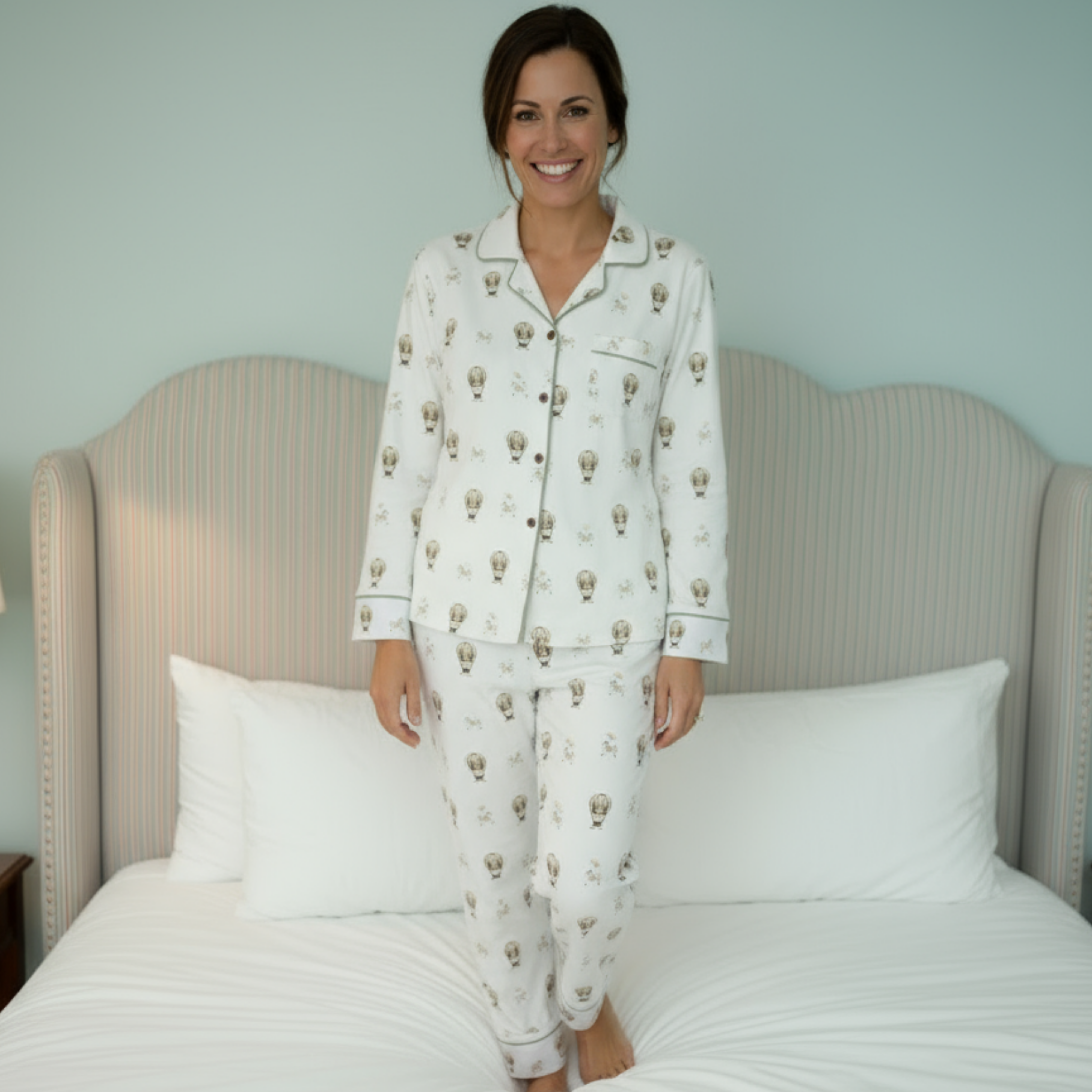 Owl Voyage Adult PJ and pajama set combo