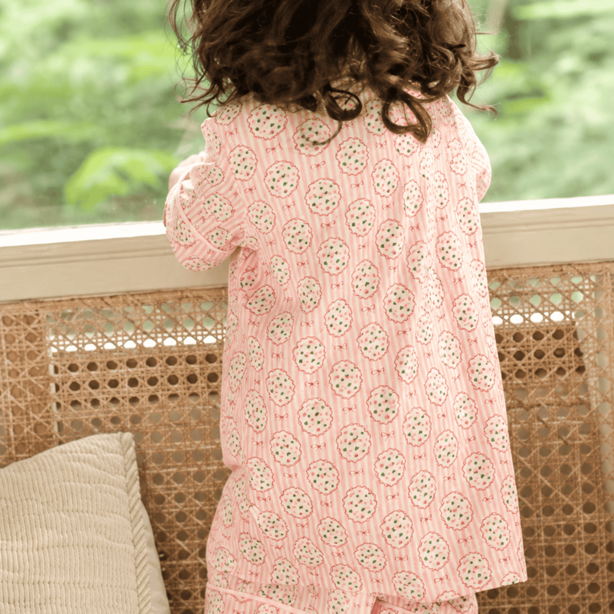 Blossom Tales Half Pajama Set