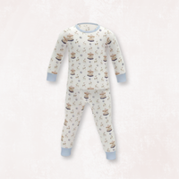 Carousel Blue Pyjama Set